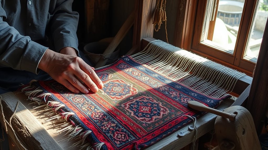 preserving traditional rug weaving
