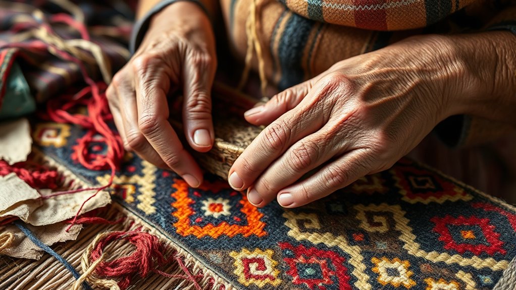 preserving traditional rug weaving