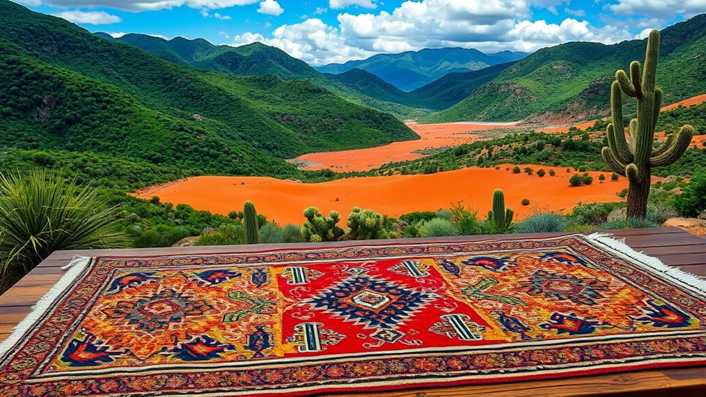 regional geographic rug styles