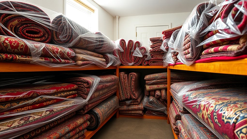rug storage protective covers