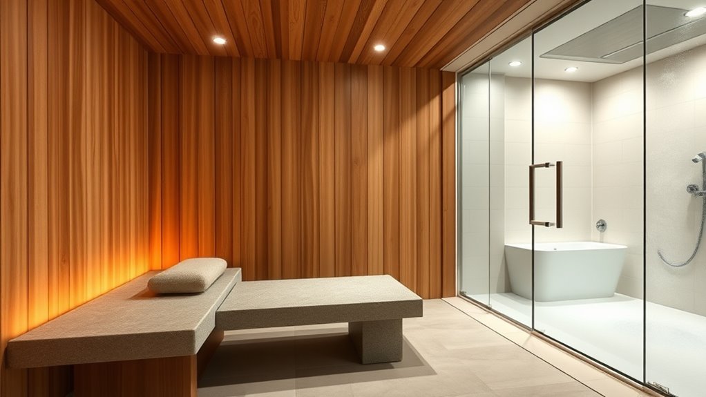 sauna and steam room benefits