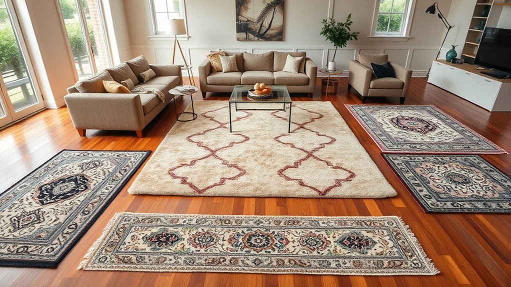 selecting ideal rug dimensions