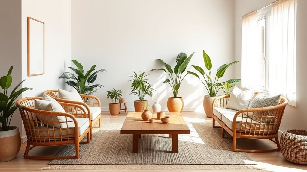 sustainable calming japandi design