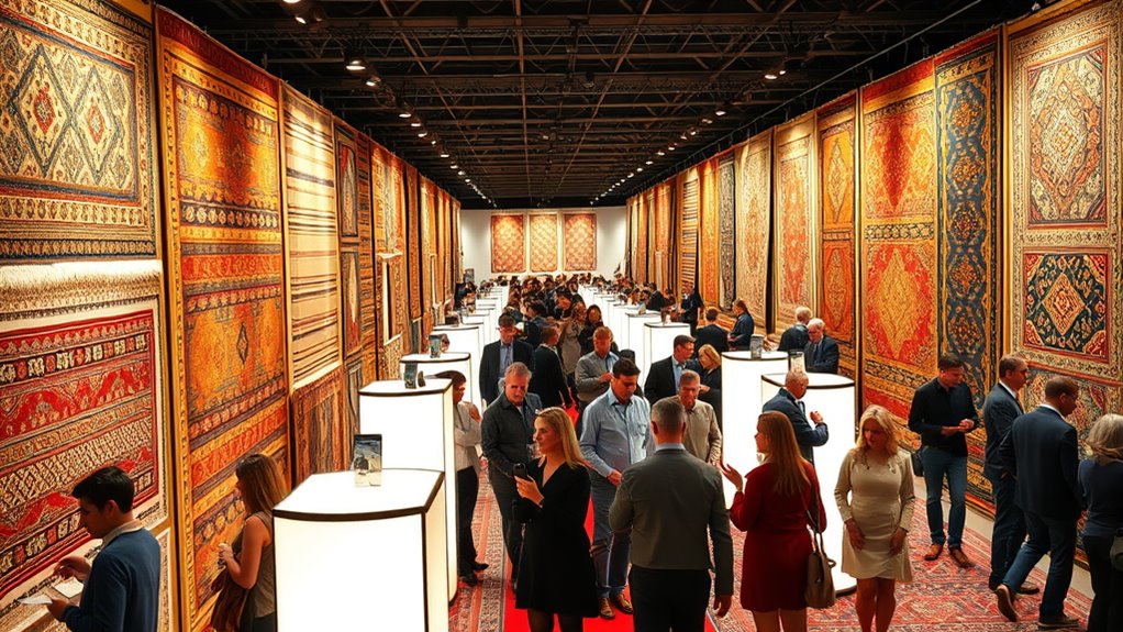 sustainable cultural rug exhibitions