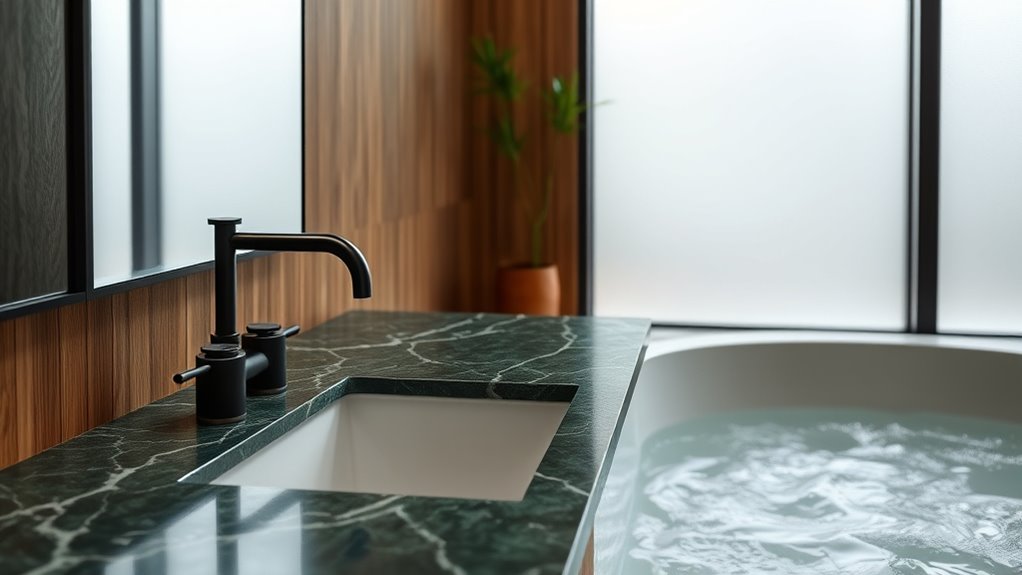 sustainable luxury bathroom design