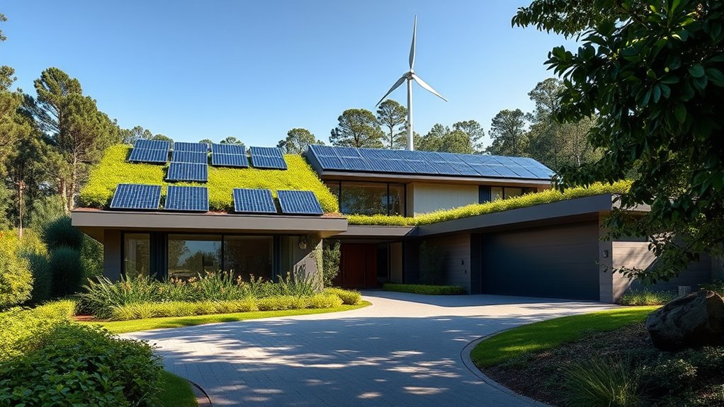 sustainable solar eco friendly home