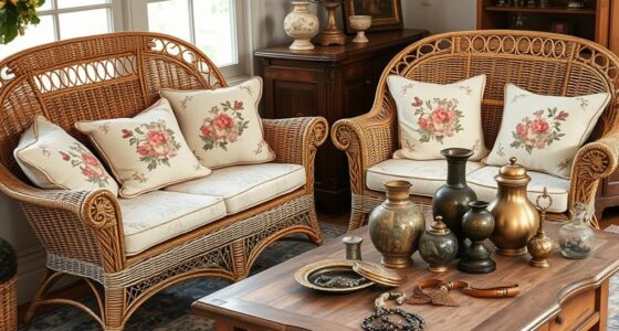 victorian wicker vintage trends