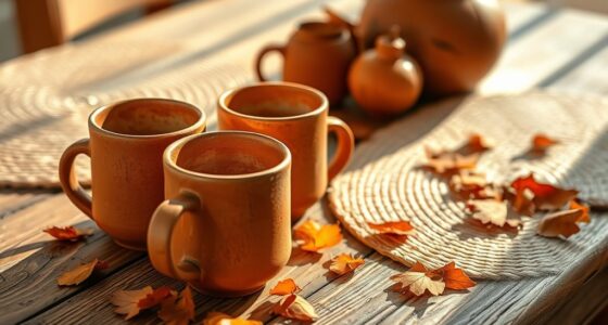 warm earthy color palettes