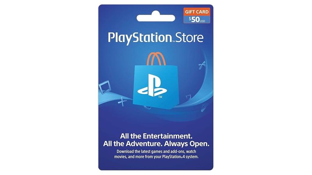 50 playstation network card