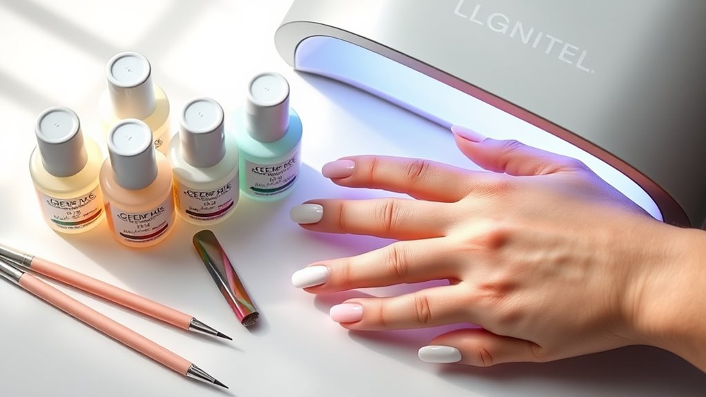 beginner friendly gel nail kit