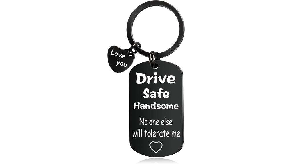 driving safety keychain