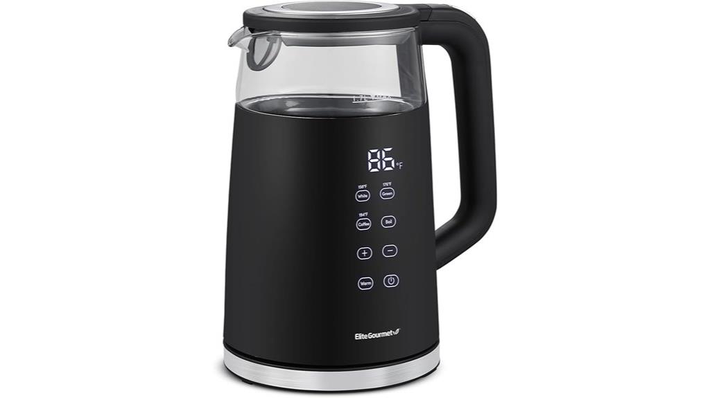dual wall digital kettle