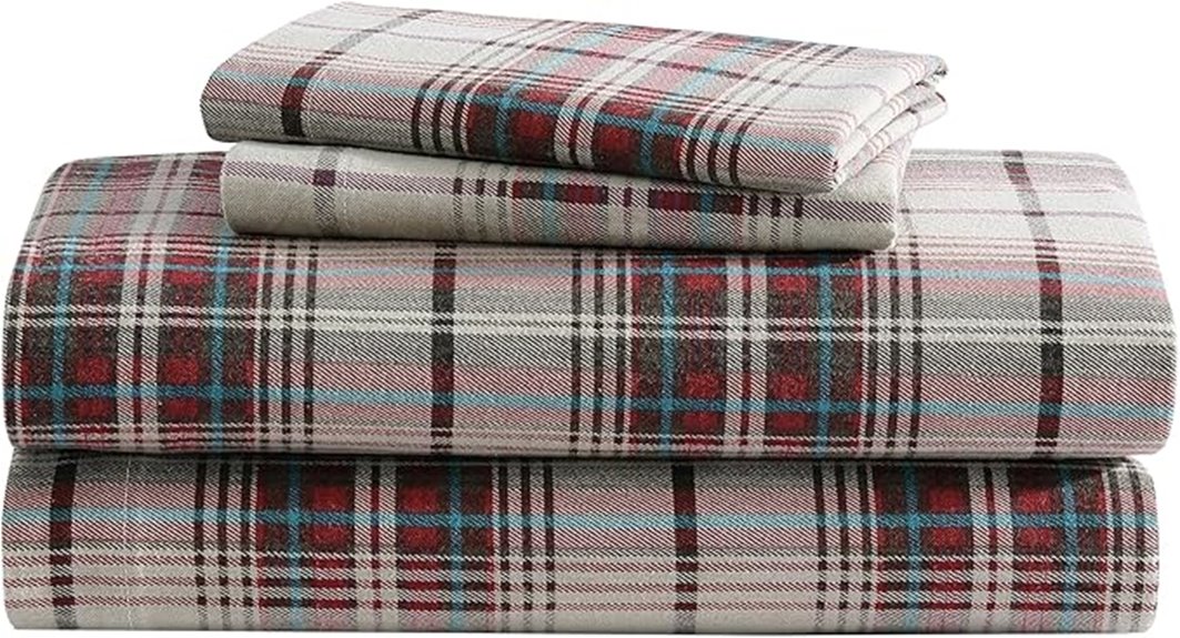 eddie bauer flannel bedding