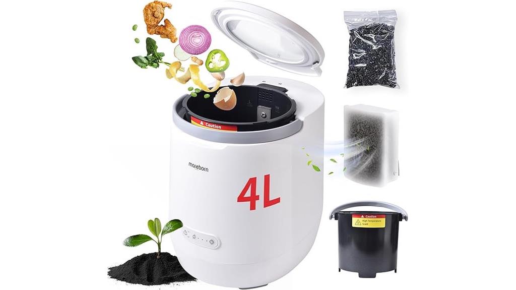 indoor 4l auto composter