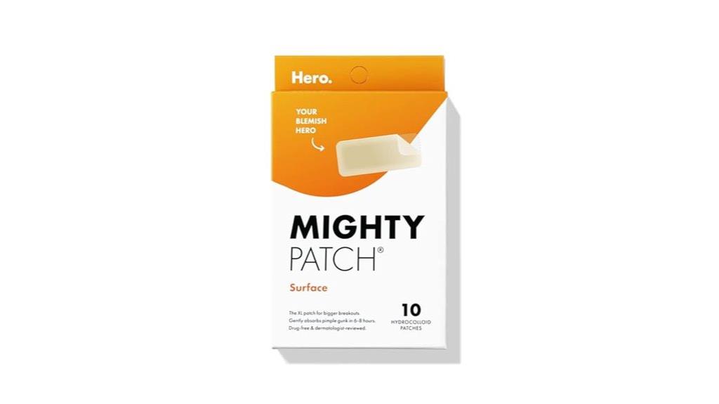 large pimple patch solution