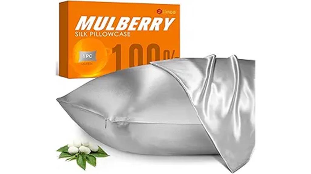 luxurious silk sleeping pillow
