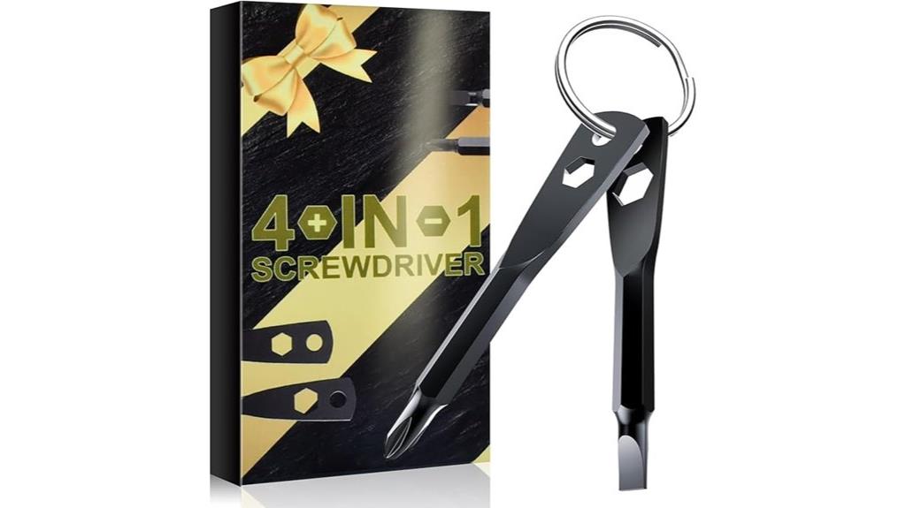 men s screwdriver keychain set