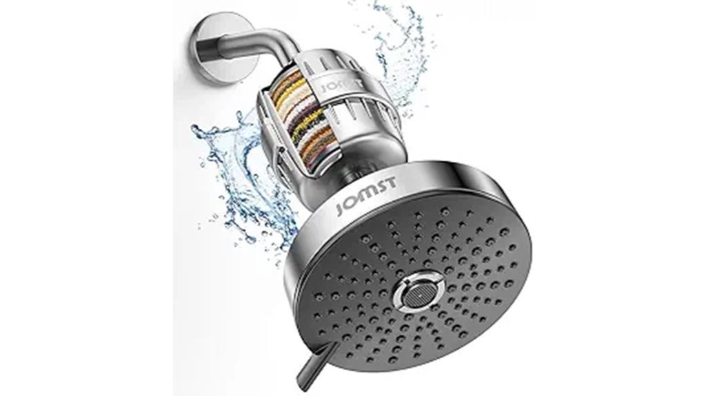 multi stage shower filtration system