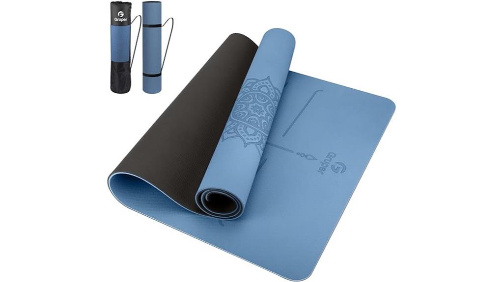 non slip tpe yoga mat