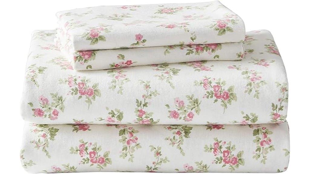 queen flannel cotton sheets