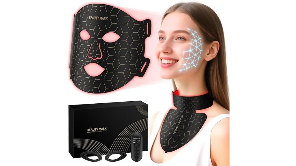 rechargeable led skin mask