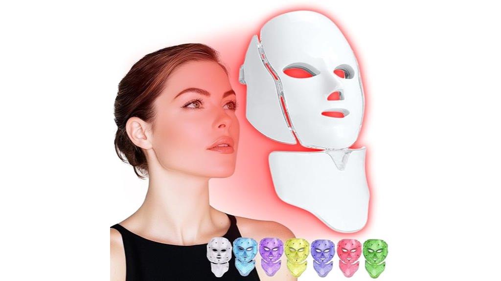 remote controlled red light mask