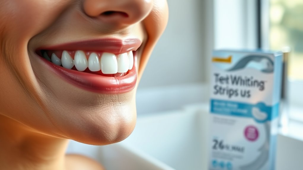 sensitive teeth whitening strips