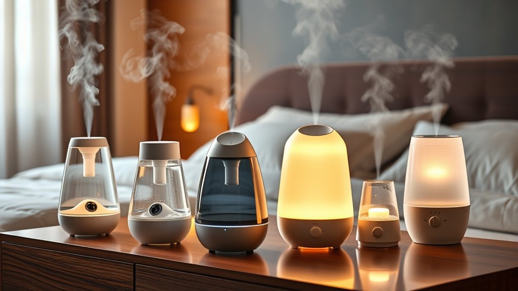 top bedroom humidifiers list