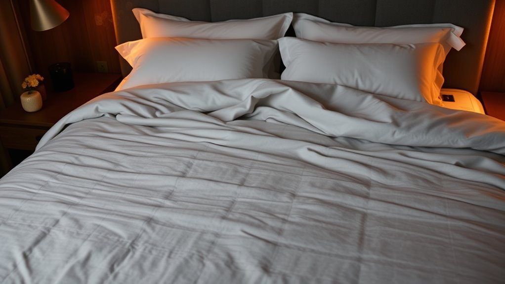 top king size dual control blankets