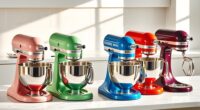 top kitchenaid mixer colors