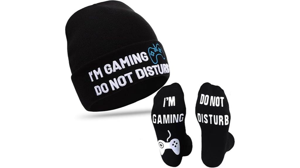 unique gaming sock hat