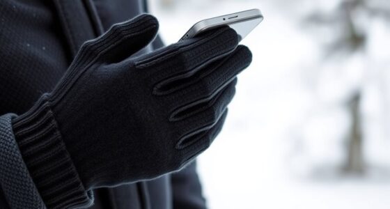 warm touchscreen glove selection