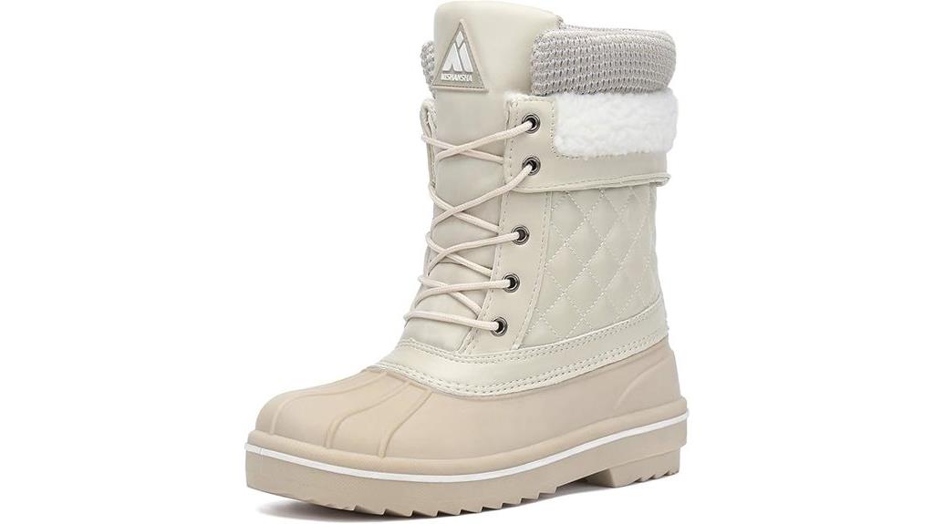 women s waterproof mid calf boots