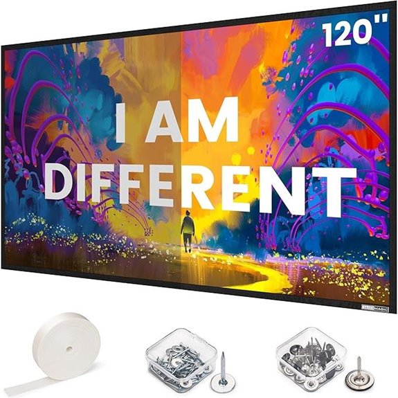 SilverMagic 120 inch ALR Projector Screen