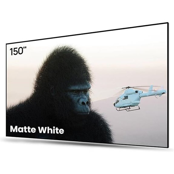 AWOL VISION 150-inch Fixed Frame Projector Screen