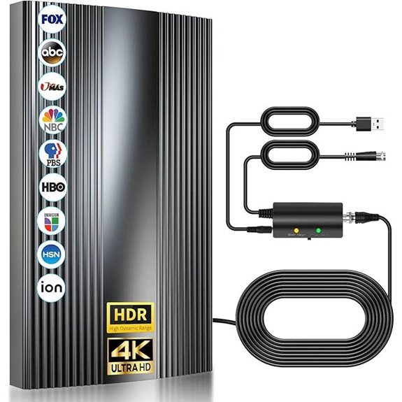 2026 Upgraded Indoor HDTV Antenna with Amplifier