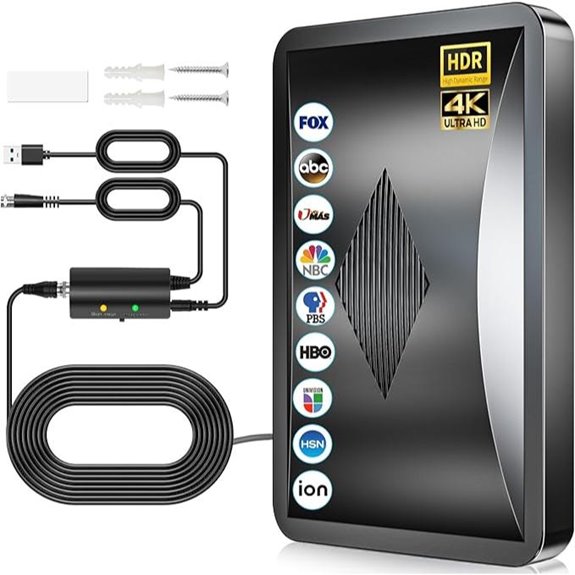2026 Upgraded Indoor HDTV Antenna with Amplifier