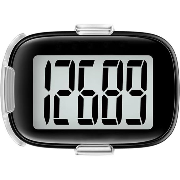 3D Step Counter Pedometer with Clip and Lanyard