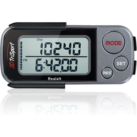 Realalt 3D Pedometer with Clip & Strap