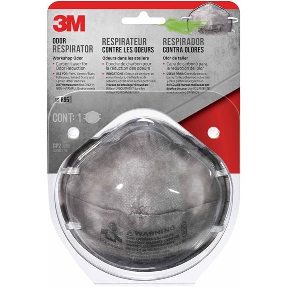 3M R95 Odor Respirator 8247 1 Pack