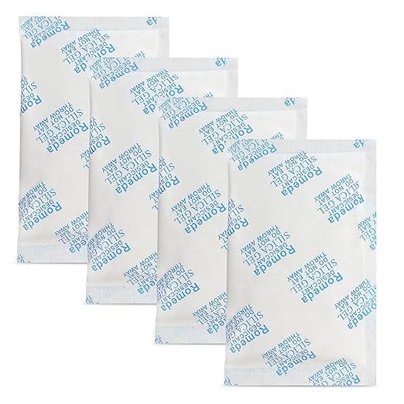 55 Pcs 5g Silica Gel Packs for Moisture Control