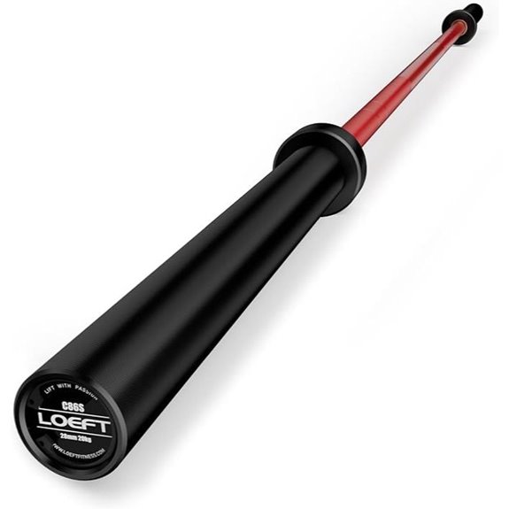 7ft Olympic Barbell for Powerlifting and Weightlifting