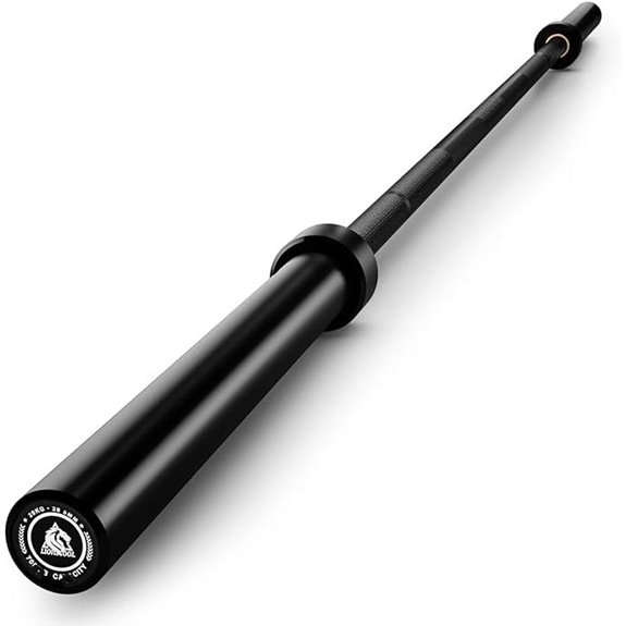 LIONSCOOL 7FT Olympic Barbell for Weightlifting