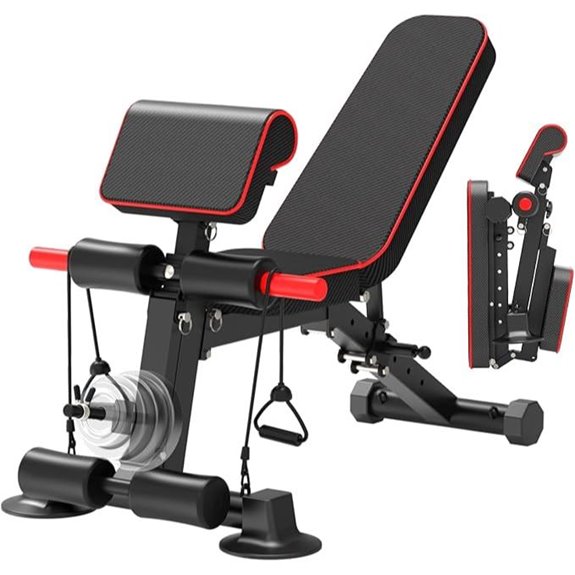 Adjustable Weight Bench for Full Body Workout