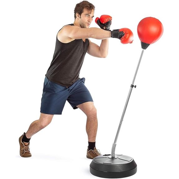 TechTools Adjustable Boxing Punching Bag & Stand