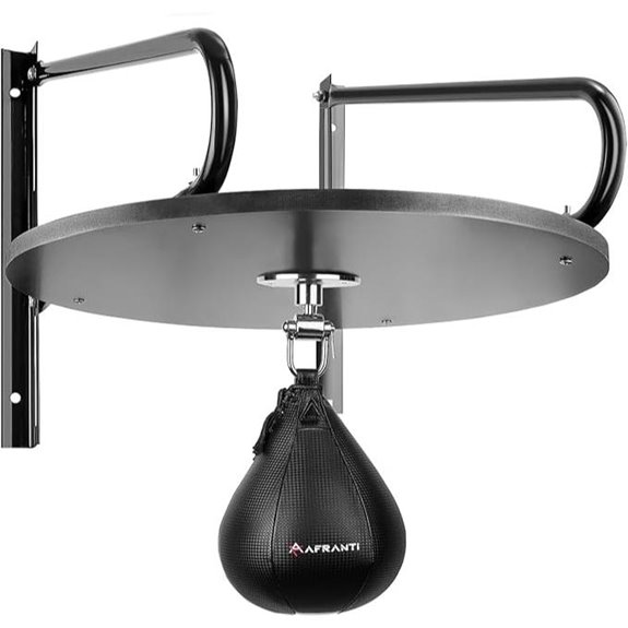 Heavy Duty Adjustable Speed Bag Platform & Punching Ball