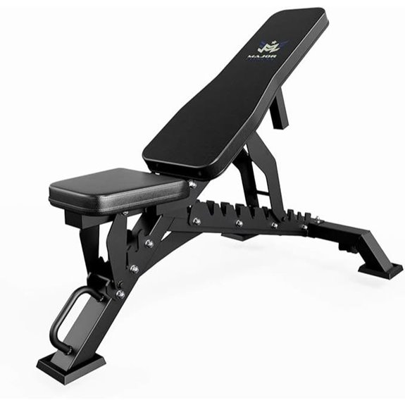MAJOR FITNESS Adjustable Weight Bench for Strength Training