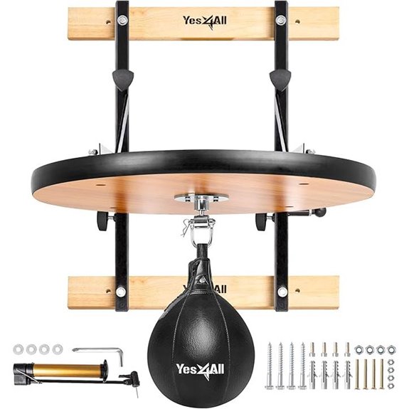 Yes4All Adjustable Speed Bag Platform & Punching Kit