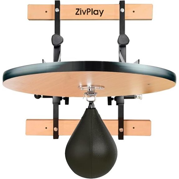 Speed Bag Stand with Adjustable Height and Air Pump