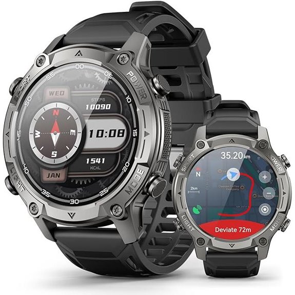 2026 AI Smart Watch with GPS and Health Monitor